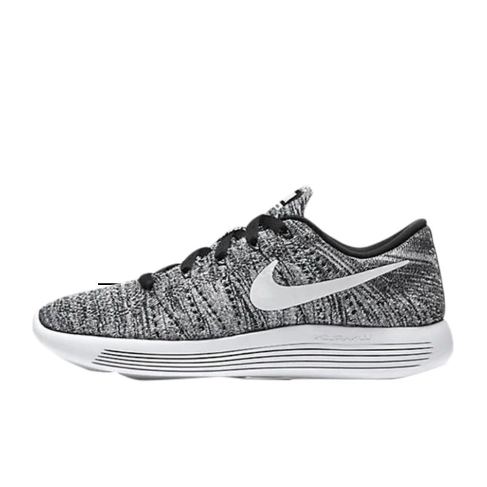WOMENS NIKE LUNAREPIC LOW FLYKNIT ‘OREO’