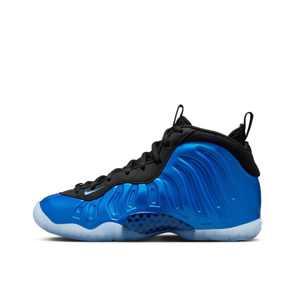 NIKE AIR FOAMPOSITE ONE GS - DK NEON ROYAL/WHITE-BLACK-CLEAR