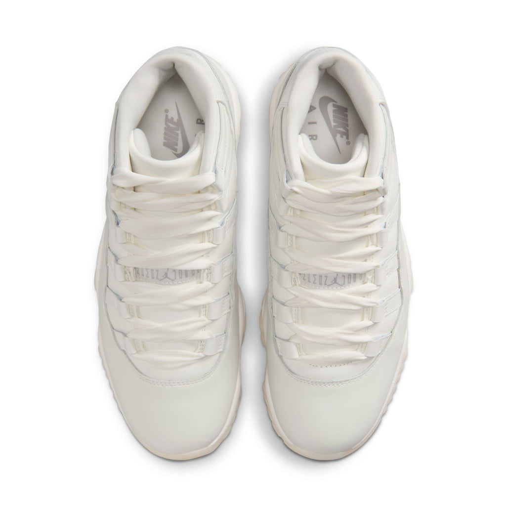 WOMEN'S AIR JORDAN 11 RETRO 'GRAND FINALE'- SAIL/PEARL GREY-WHITE-METALLIC SILVER