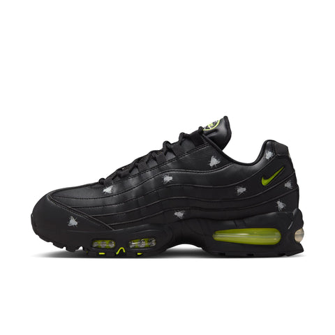 NIKE AIR MAX 95 PREMIUM - BLACK/NEON YELLOW-BLACK-MTLC DARK GREY