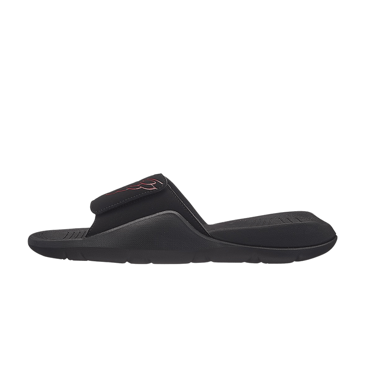 AIR JORDAN HYDRO 7 SLIDE 'UNIVERSITY RED'- BLACK/VARSITY RED