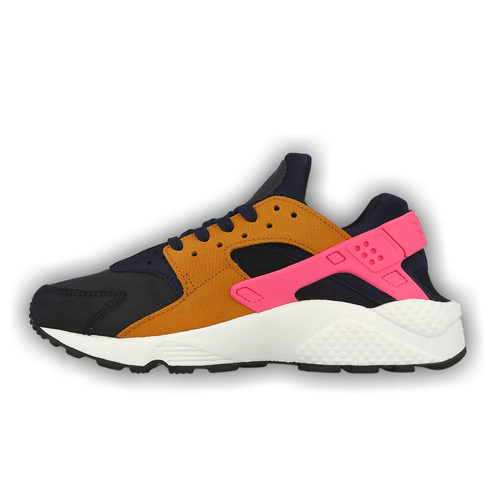 WOMENS AIR HUARACHE RUN PRM - BLACK/PINK/ORANGE/WHITE