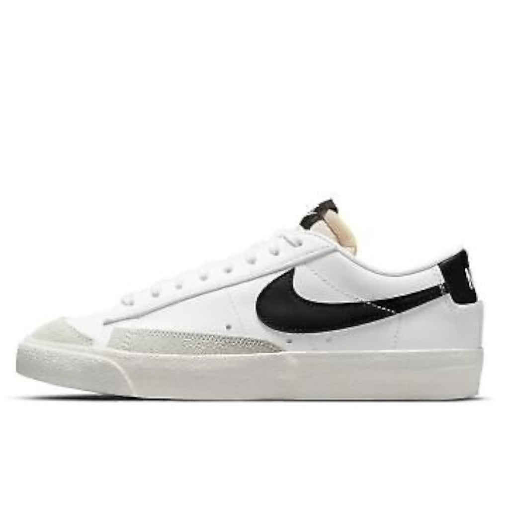 WOMENS NIKE BLAZER LOW ‘77 - WHITE/BLACK-SAIL-WHITE