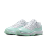 WOMENS AIR JORDAN 11 RETRO LOW - WHITE/IGLOO