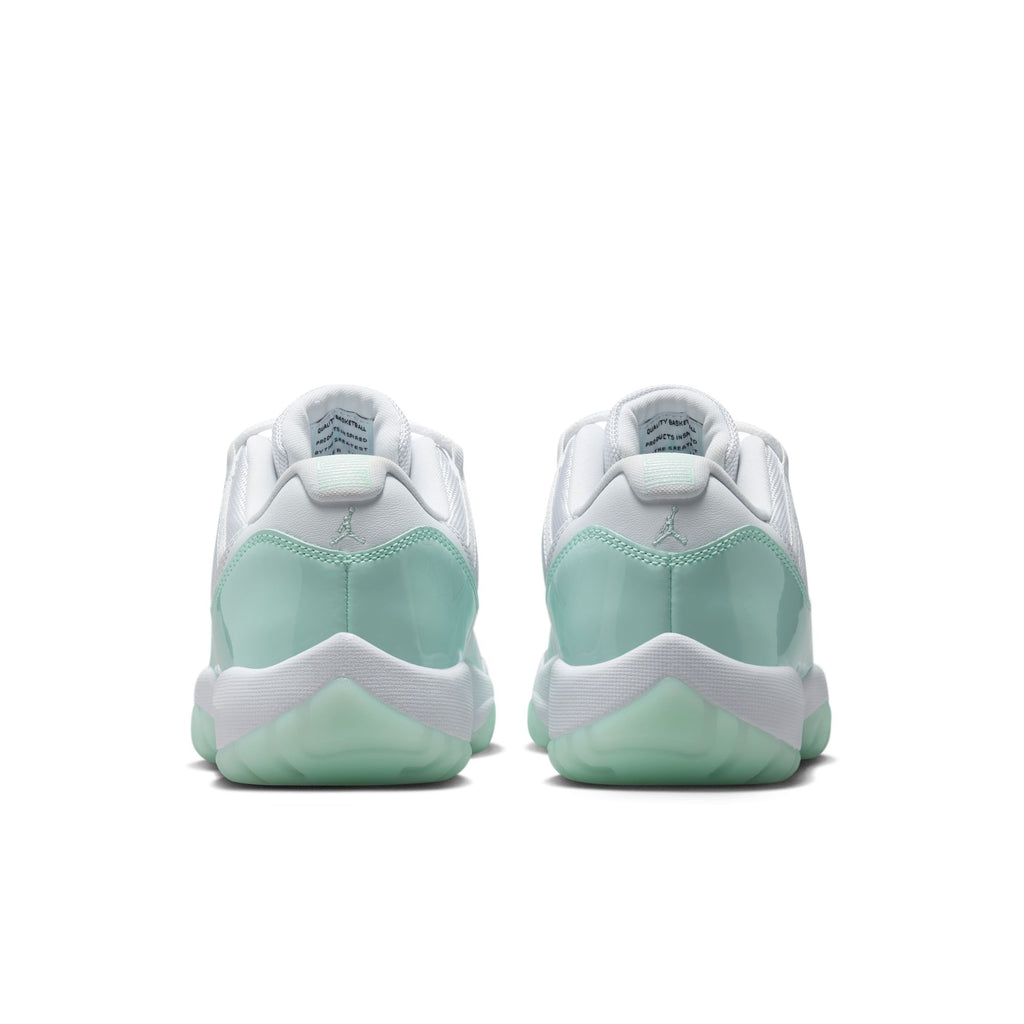 WOMENS AIR JORDAN 11 RETRO LOW - WHITE/IGLOO