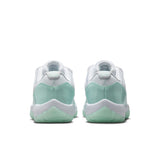 WOMENS AIR JORDAN 11 RETRO LOW - WHITE/IGLOO