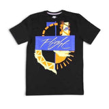NIKE FLIGHT GRAPHIC T-SHIRT - BLACK