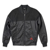 AIR JORDAN XI PINNACLE BOMBER JACKET - BLACK/RED