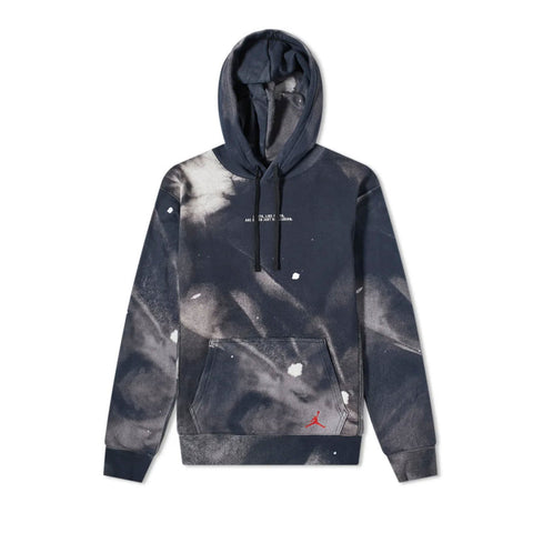 AIR JORDAN FEARLESS HOODIE - BLACK/WHITE-GYM RED