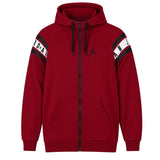 AIR JORDAN JUMPMAN AIR BASKETBALL FULL ZIP HOODIE - RED/BLACK