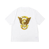 VISVIM ULTIMATE JUMBO TEE S/S BE FREE- WHITE