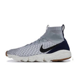 NIKE AIR FOOTSCAPE MAGISTA FLYKNIT - WOLF GREY/BLACK-SAIL-DARK OBSIDIAN