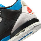 AIR JORDAN 3 RETRO ‘RARE AIR’ GS - BLACK/CHILE RED-NEUTRAL GREY