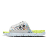 NIKE MENS ASUNA CRATER SLIDES 'PLATINUM TINT'
