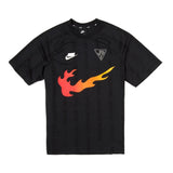 NIKE SPORTSWEAR NSW JDI FLAME JERSEY T-SHIRT - BLACK