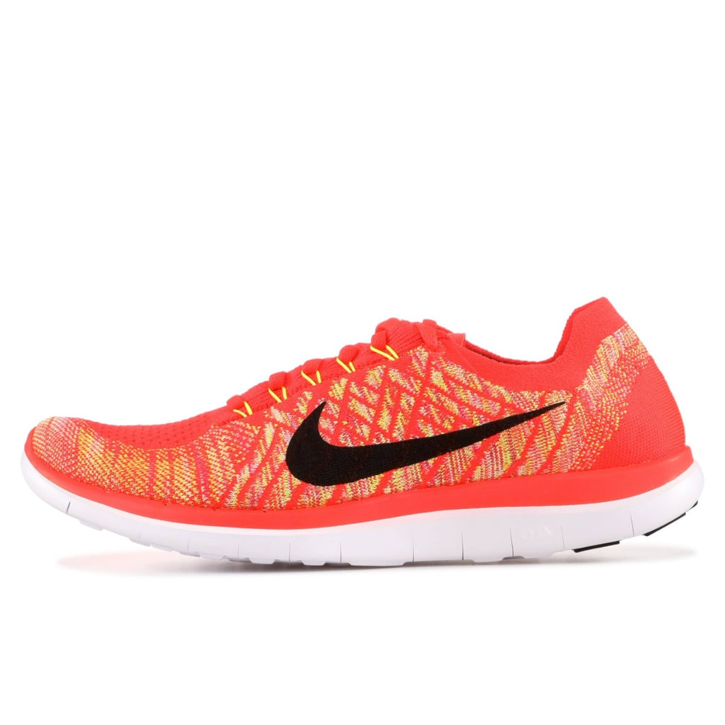 NIKE FREE 4.0 FLYKNIT - BRIGHT CRIMSON/BLACK-HT LV-VLT