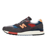 NEW BALANCE M 998 DBR - 
NAVY/ORANGE