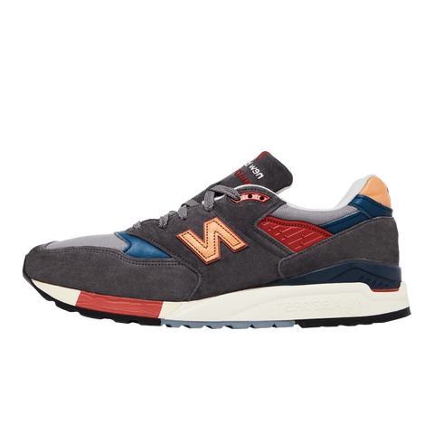 NEW BALANCE M 998 DBR - 
NAVY/ORANGE