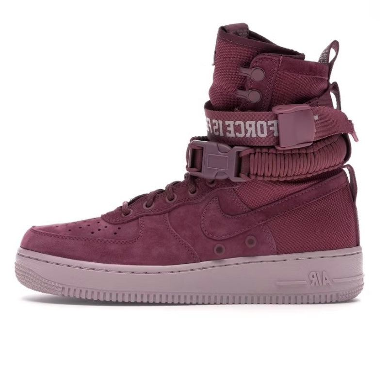 WOMENS NIKE SF AF1 MID -VINTAGE WINE/VINTAGE WINE