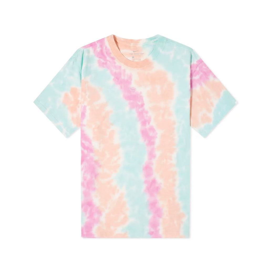 NIKE NSW WILD MAX 90 TIE-DYE TEE - WHITE/FOOTBALL GREY/LIGHT DEW/WHITE