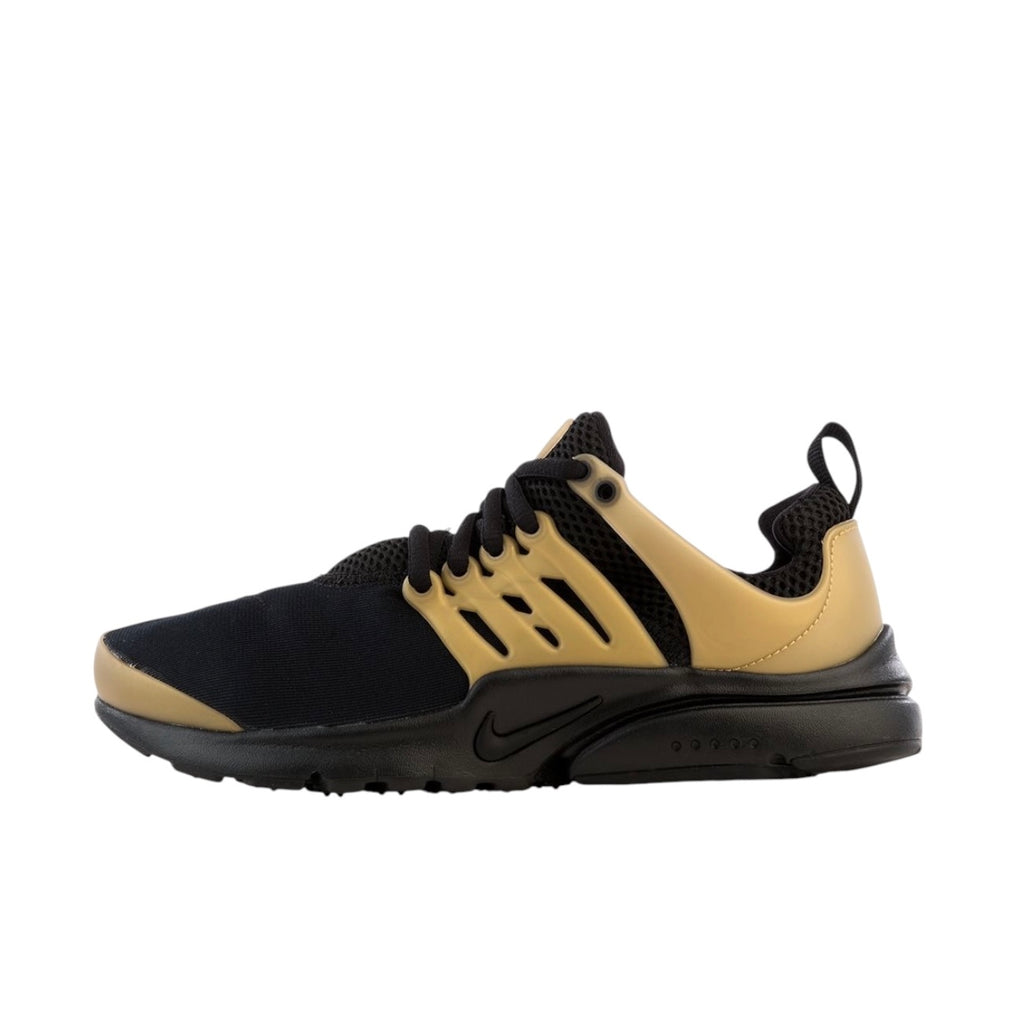 NIKE PRESTO GS 'BLACK' - BLACK/BLACK-METALLIC GOLD