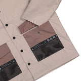AIR JORDAN PARIS SAINT-GERMAIN WOVEN JACKET - BLACK/BRIGHT CRIMSON