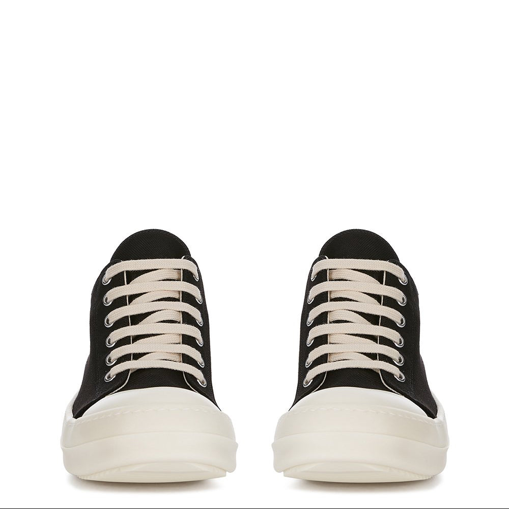 RICK OWENS DRKSHDW CONCORDIANS LOW SNEAKS - BLACK/MILK/MILK