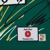 JUST DON X MITCHELL & NESS ‘SEATLE SUPERSONICS’ SUBLIMATED JERSEY - PATTERN KELLY GREEN