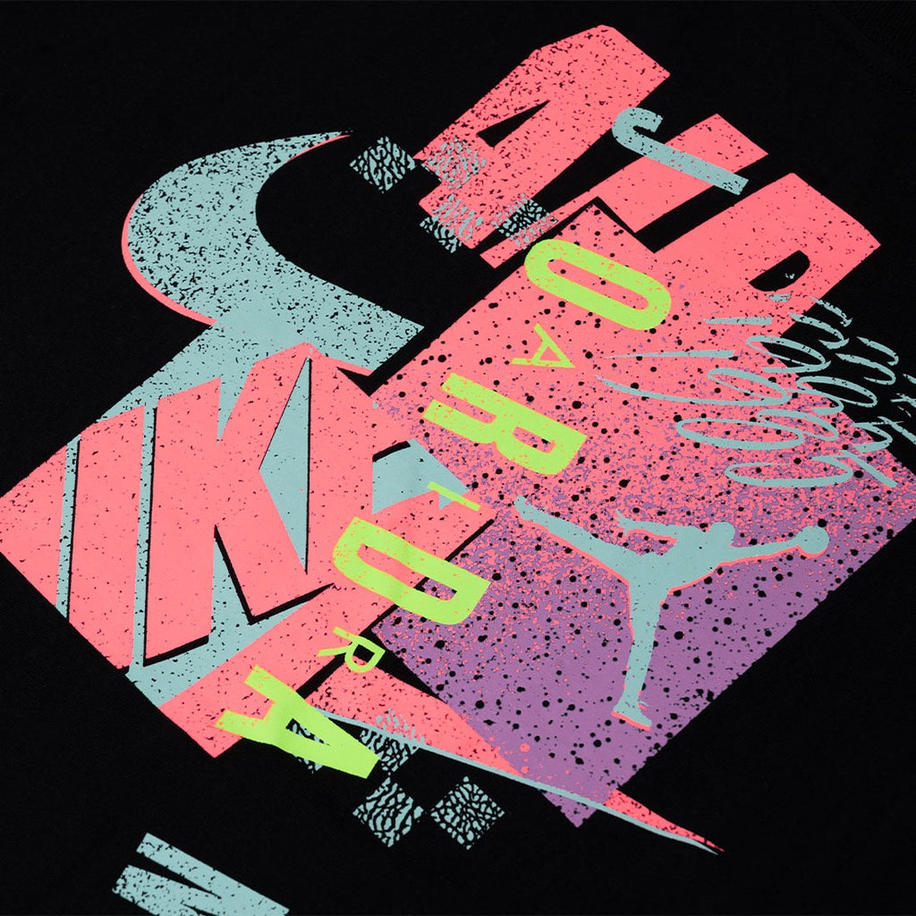 AIR JORDAN AIR  FUTURA T-SHIRT - BLACK
