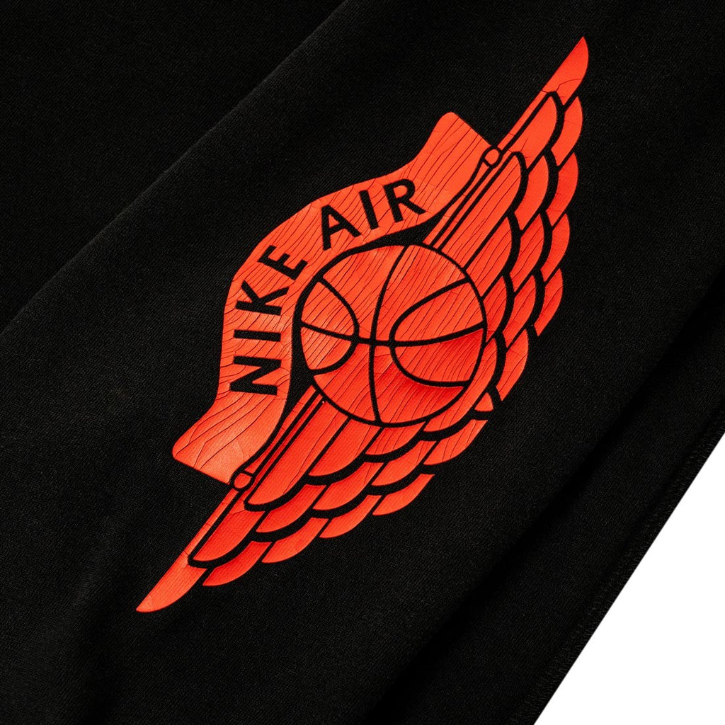 AIR JORDAN RARE AIR LONG SLEEVE TEE - BLACK / CHILE RED