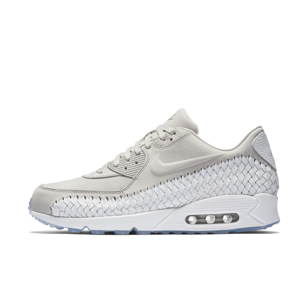 NIKE AIR MAX 90 WOVEN - LT IRON ORE/LT IRON ORE-WHITE