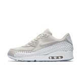 NIKE AIR MAX 90 WOVEN - LT IRON ORE/LT IRON ORE-WHITE