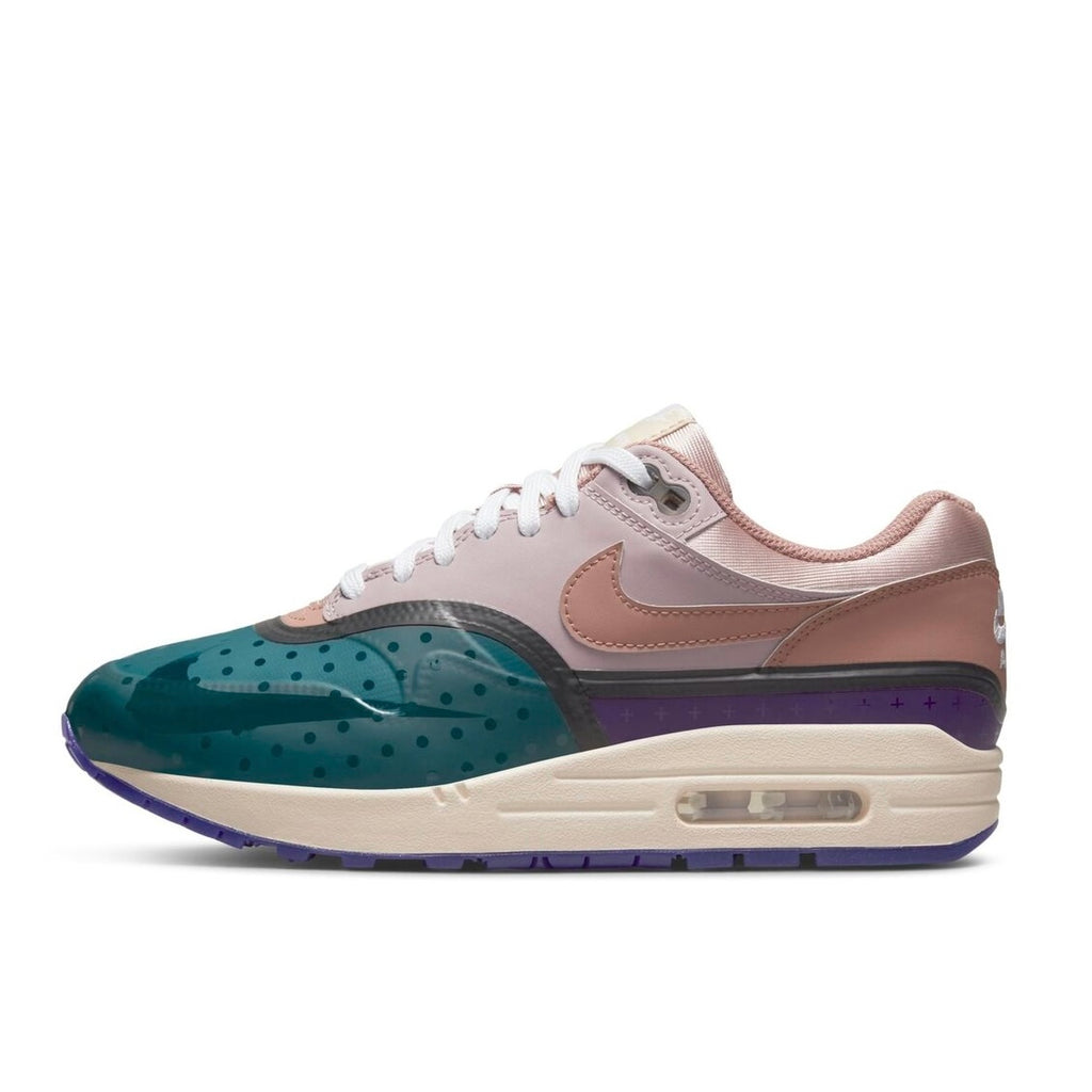 WOMENS AIR MAX 1 PRM - PLUM FOG/FOSSIL ROSE