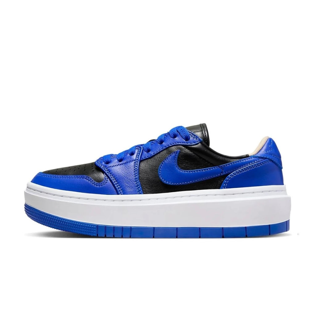 WOMENS AIR JORDAN 1 ELEVATE LOW – BLACK/HYPER ROYAL-WHITE
