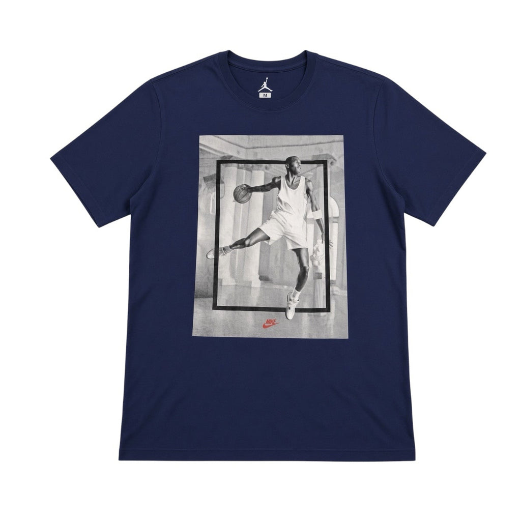 AIR JORDAN HANGTIME T-SHIRT - BLUE