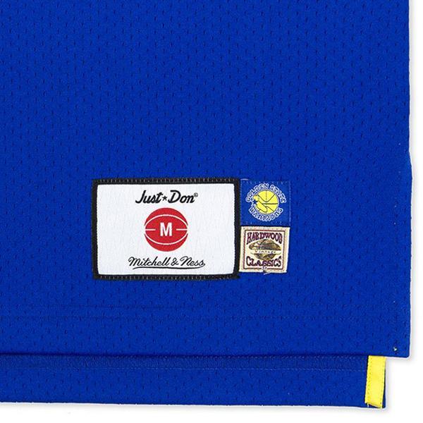JUST DON X MITCHELL & NESS NO NAME JERSEY - GOLDEN STATE WARRIORS