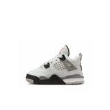 AIR JORDAN 4 RETRO OG 'WHITE CEMENT' TD - SUMMIT WHITE/FIRE RED/CEMENT GREY/BLACK
