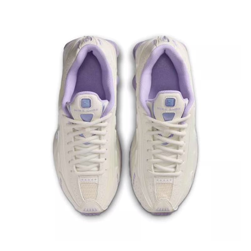 NIKE SHOX R4 GS – SOFT PEARL/CELESTINE BLUE-HYDRANGEAS