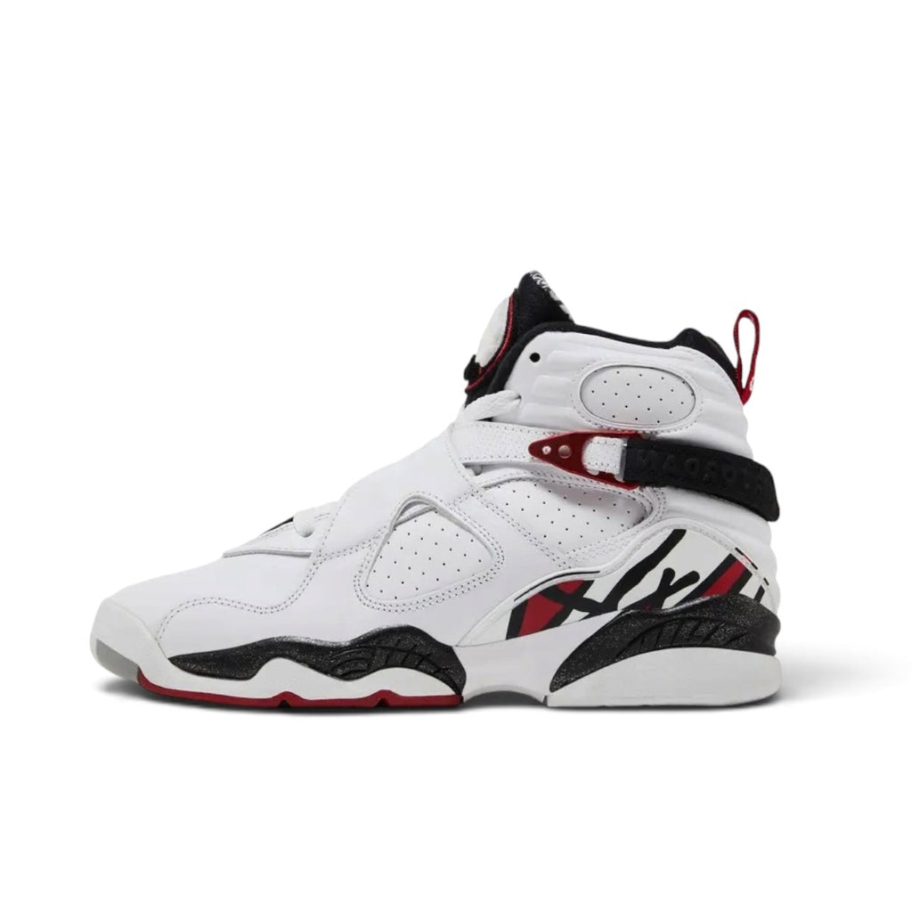 AIR JORDAN 8 RETRO GS - WHITE/GYM RED-BLACK
