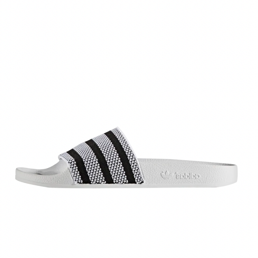 ADIDAS ADILETTE SLIDE- ‘WHITE BLACK’