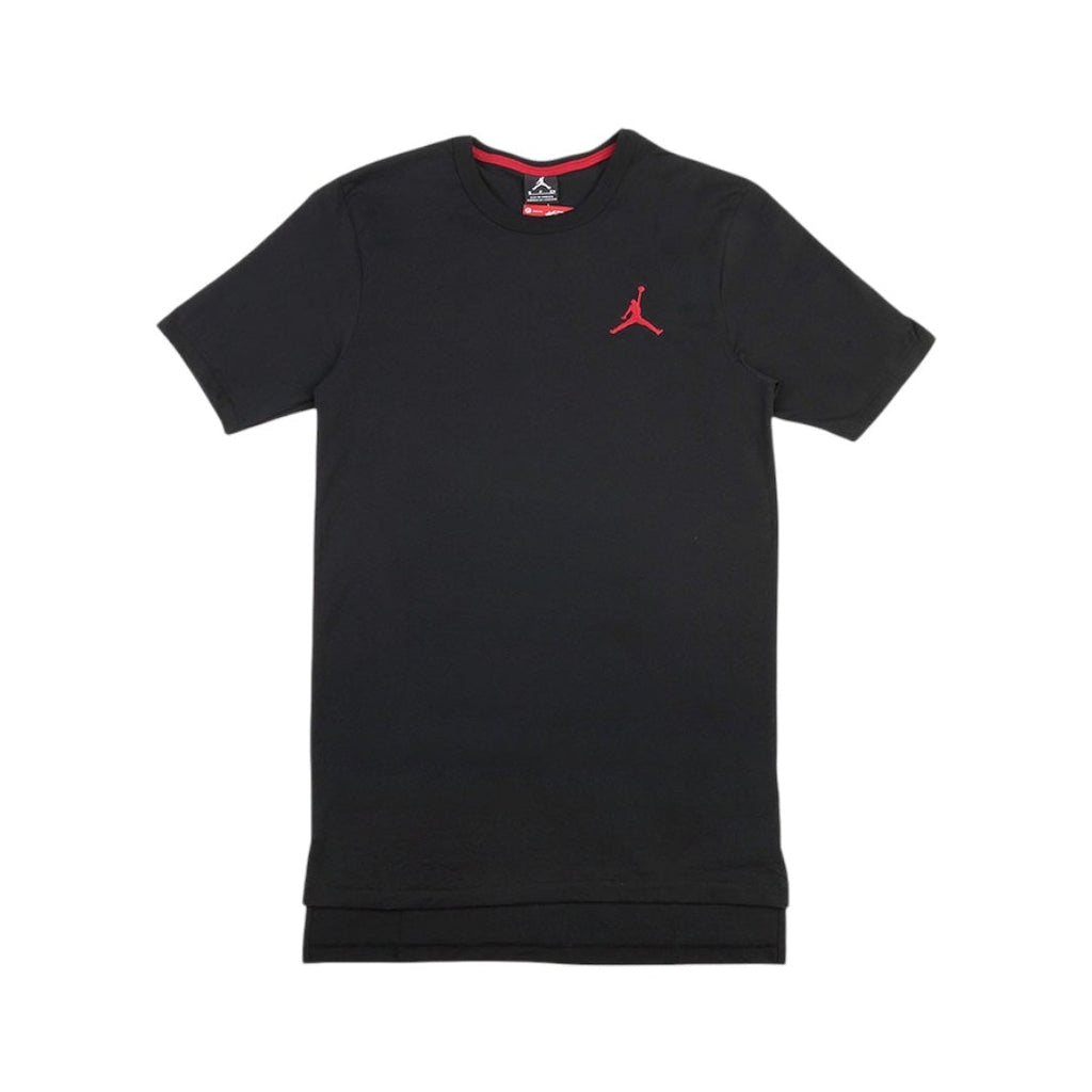 AIR JORDAN SMALL JUMPMAN LOGO T-SHIRT - BLACK/RED