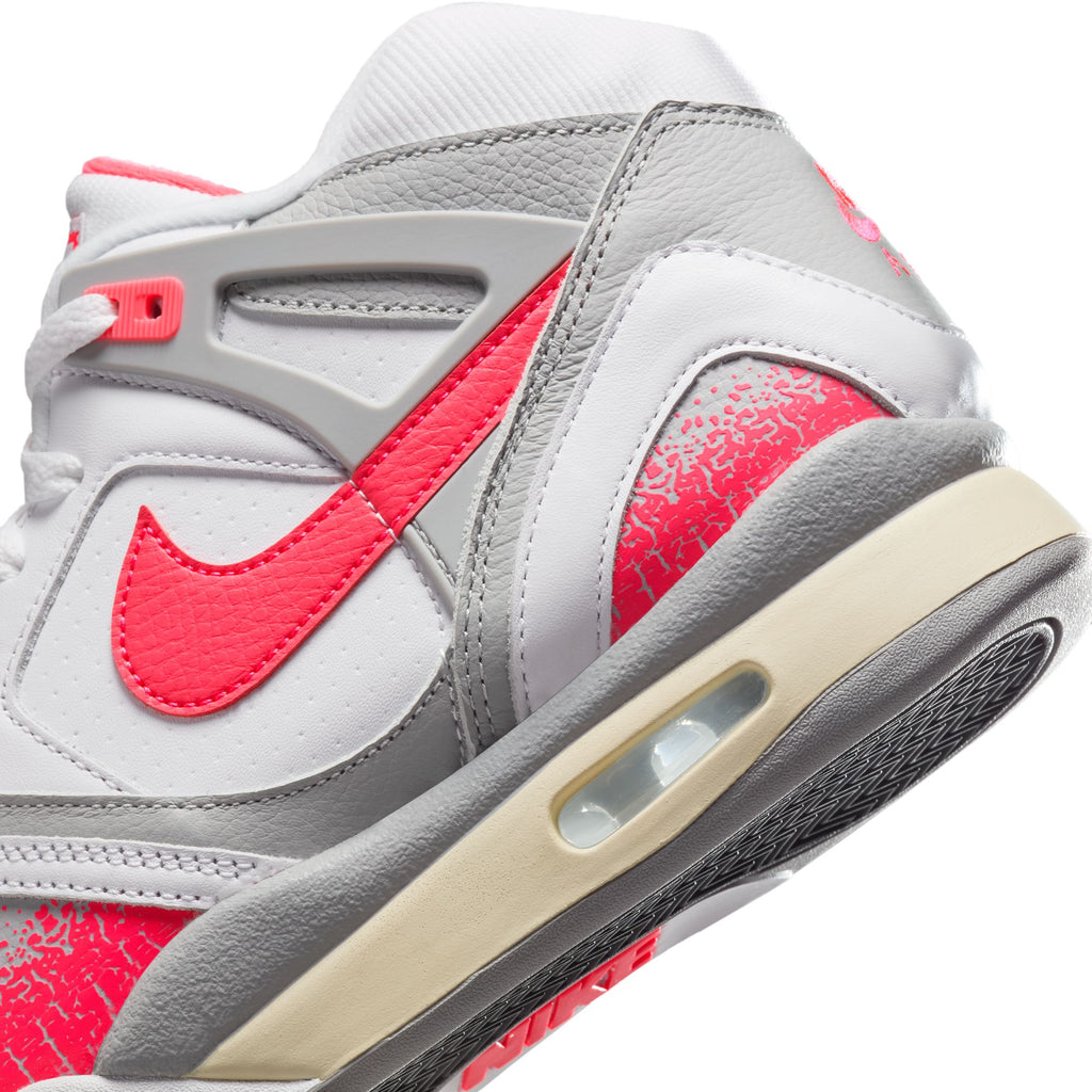 NIKE AIR TECH CHALLENGE II QS - WHITE/RACER PINK-LT SMOKE GREY