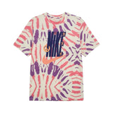 NIKE NSW FESTIVAL TIE-DYE T-SHIRT - COCONUT MILK/SUNSET PULSE/VIOLET SHOCK