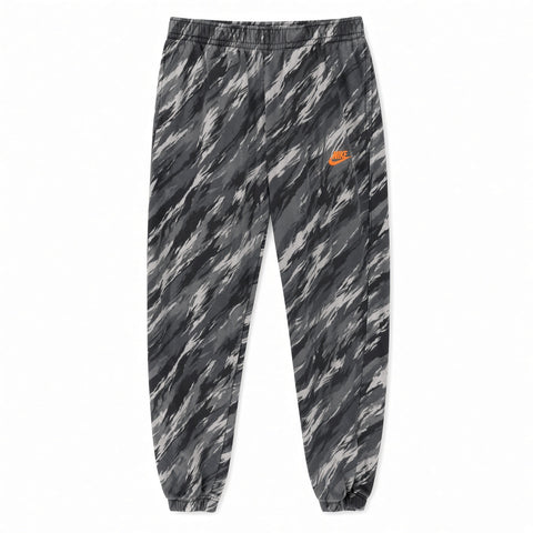 NIKE SPORTSWEAR CAMO SWEATPANT - GREY/BLACK
