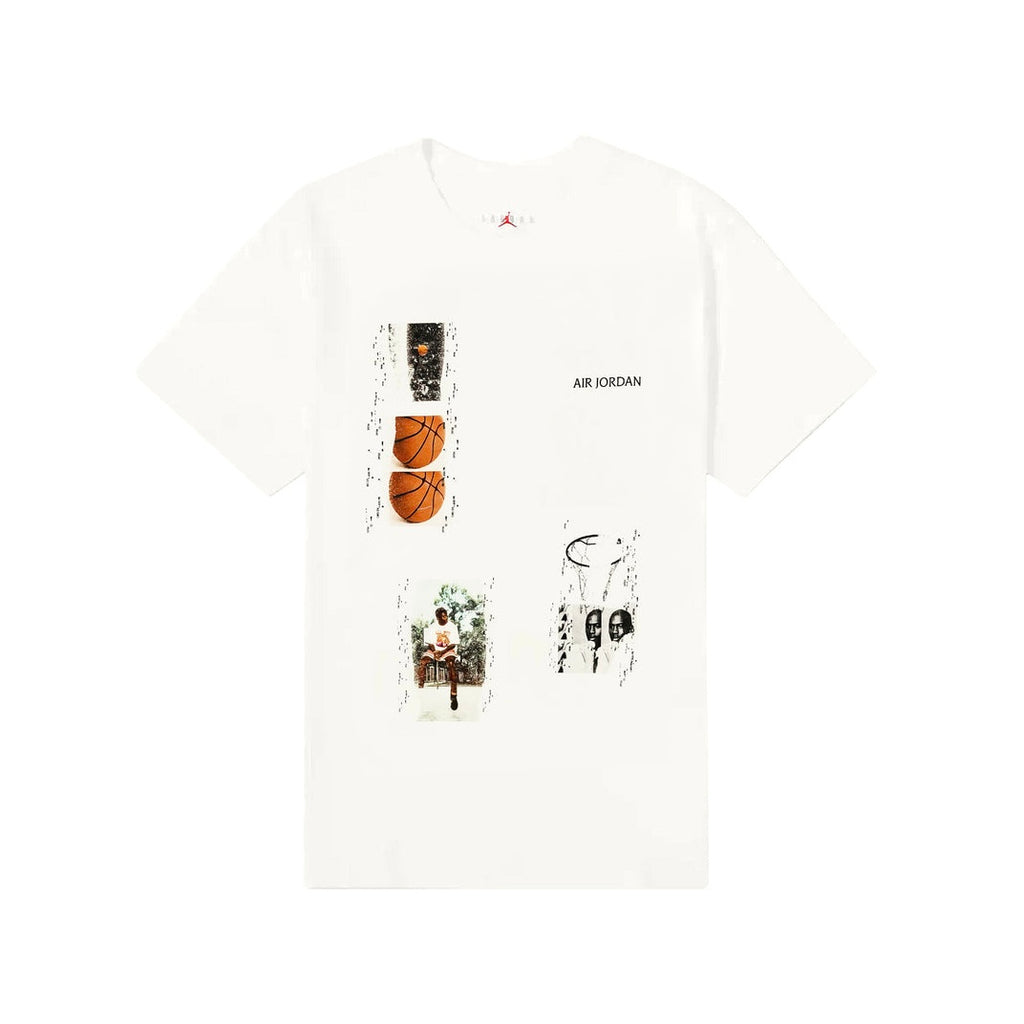 AIR JORDAN FLIGHT HERITAGE SS TEE - SAIL