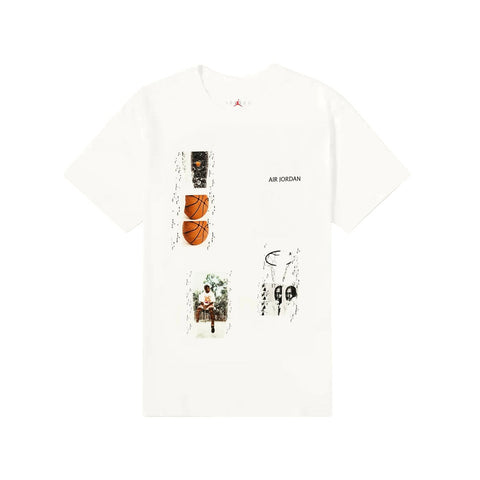 AIR JORDAN FLIGHT HERITAGE SS TEE - SAIL