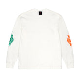 AIR JORDAN RARE AIR WASHED 85 LONG SLEEVE - SAIL/BRILLIANT ORNGE