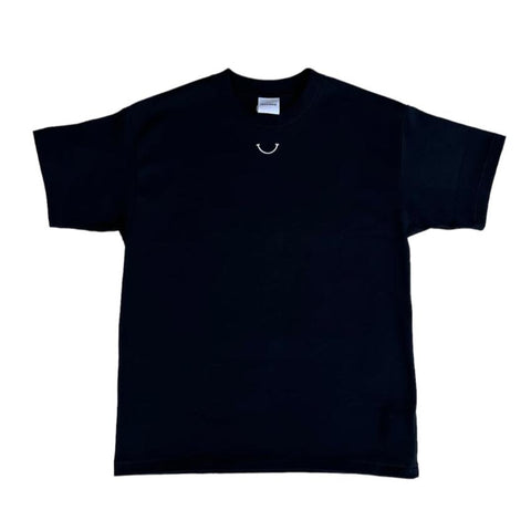 READYMADE SHORT SLEEVE SMILE T-SHIRT - BLACK