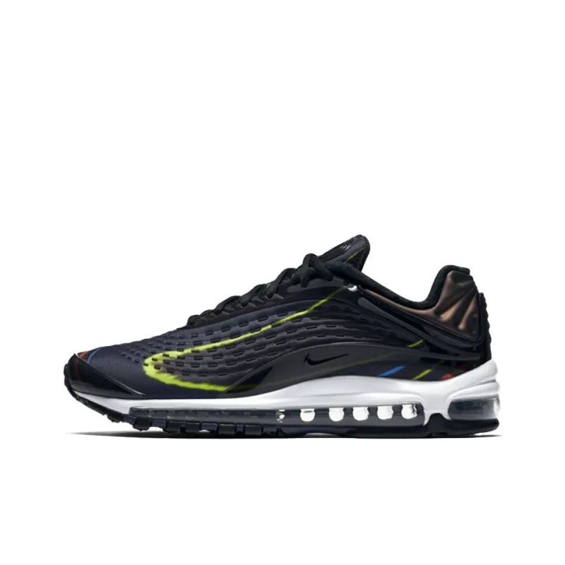 WOMEN'S NIKE AIR MAX DELUXE - BLACK/BLACK-MIDNIGHT NAVY-REFLECT SILVER