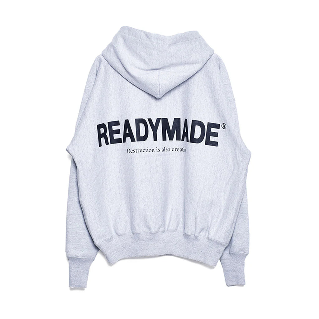 READYMADE SMILE HOODIE - GRAY